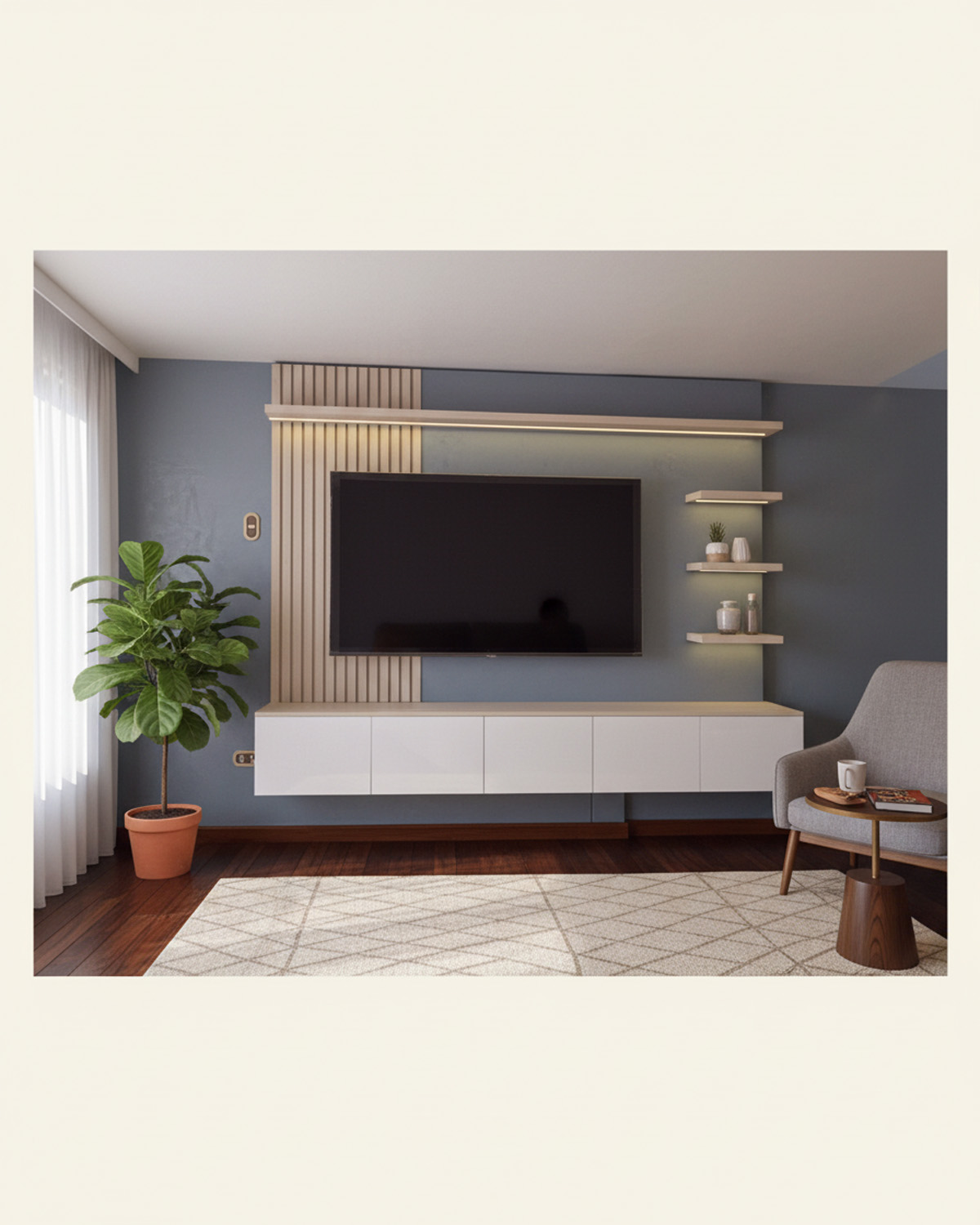 Centro de Entretenimiento TV 85" - Imagen 2