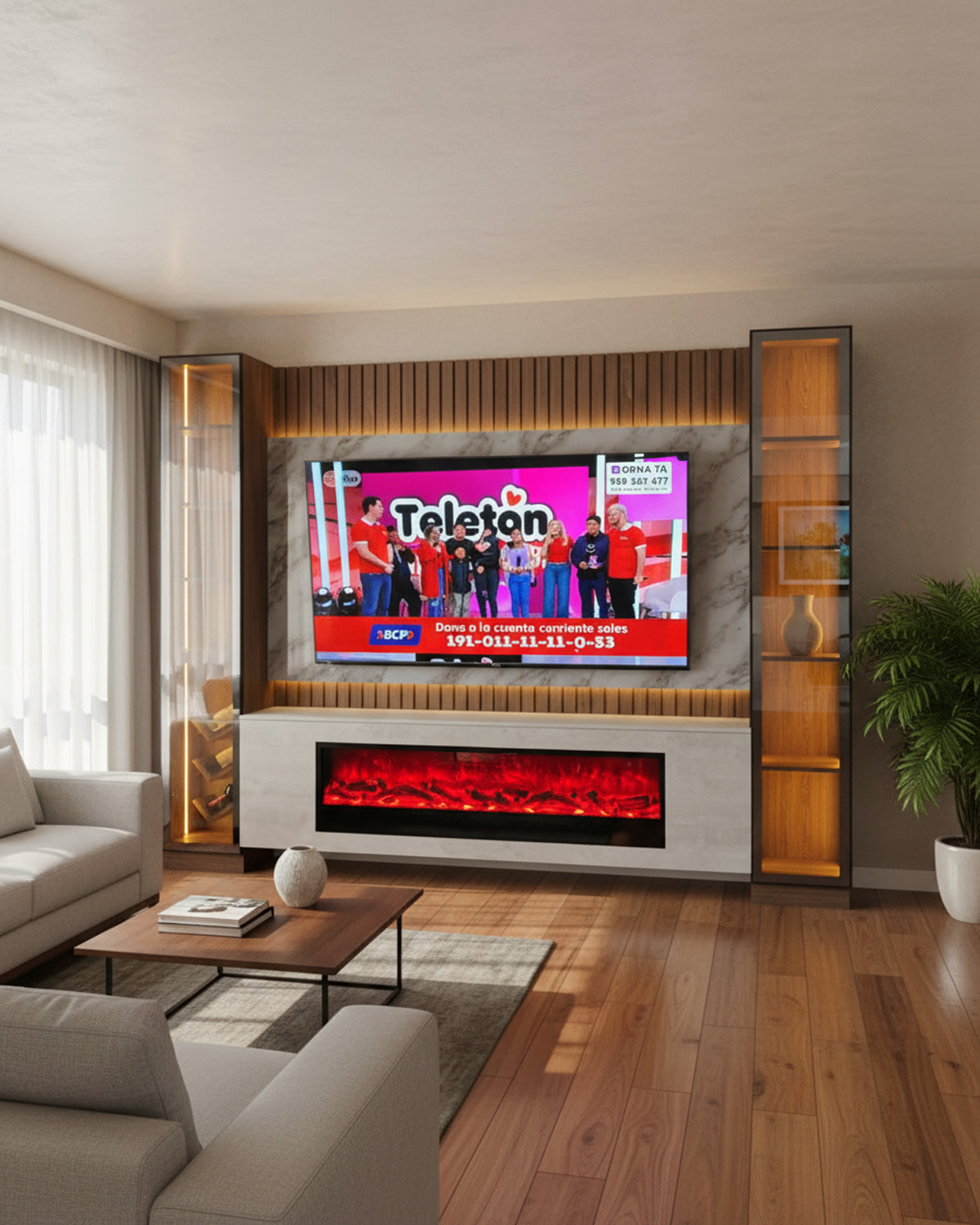 Centro de Entretenimiento TV 75" - Image 2